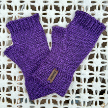 Load image into Gallery viewer, Tweed Fingerless Mitts