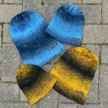 Load image into Gallery viewer, Marble Slouch Knit Beanie