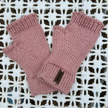 Load image into Gallery viewer, Tweed Fingerless Mitts