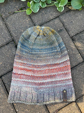 Load image into Gallery viewer, Marble Slouch Knit Beanie