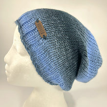 Load image into Gallery viewer, Marble Slouch Knit Beanie