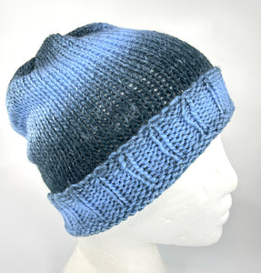 Marble Slouch Knit Beanie