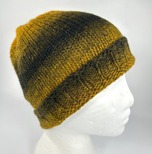 Marble Slouch Knit Beanie