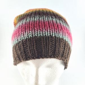 Landscape Slouch Knit Hat